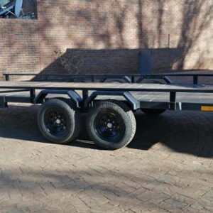 Double Axle 6M Car Trailer